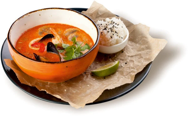 Том Ям с морепродуктами