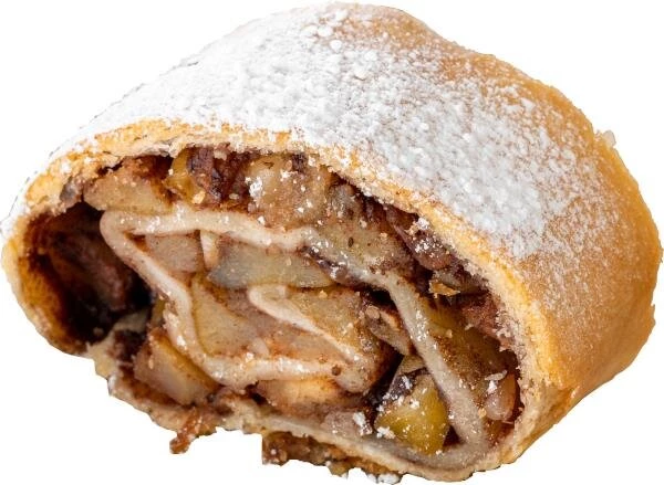 ШТРУДЕЛЬ  с яблоком, грецким орехом и изюмом