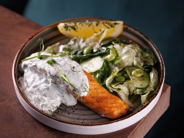 Стейк из лосося