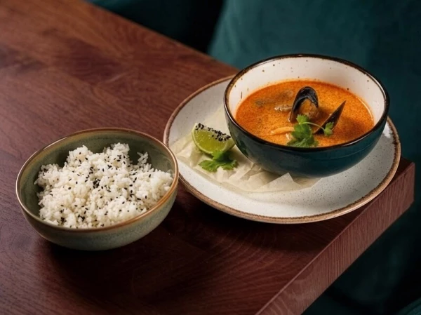 Том Ям с морепродуктами