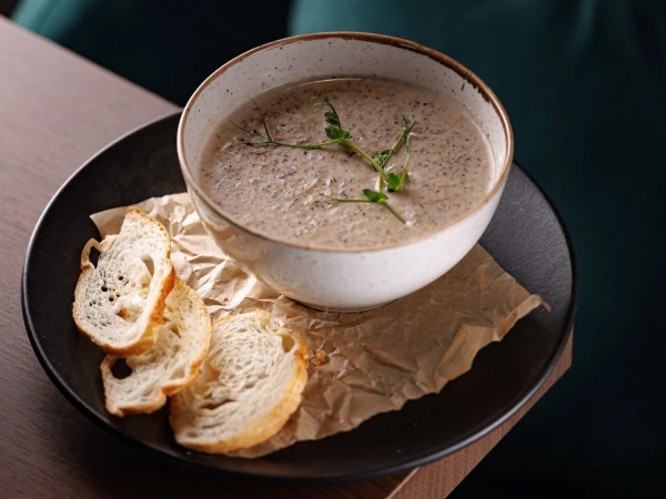 Грибной крем-суп из шампиньонов