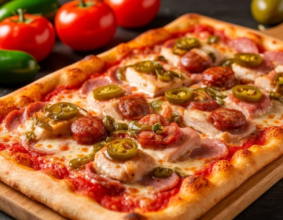 Римская Пицца Мясная