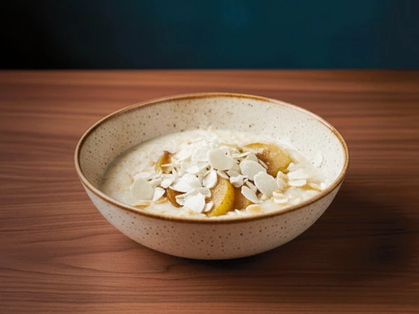 Каша 5 злаков с карамелизированной грушей