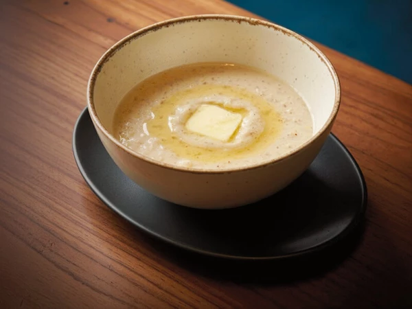 Каша 5 злаков на сливках со сливочным маслом