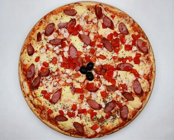 Пицца Чикен ренч средняя