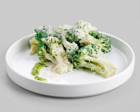 Брокколи с пармезаном