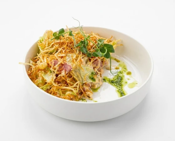 Салат Деревенский с беконом