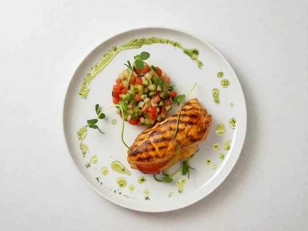 Куриная грудка с томатами