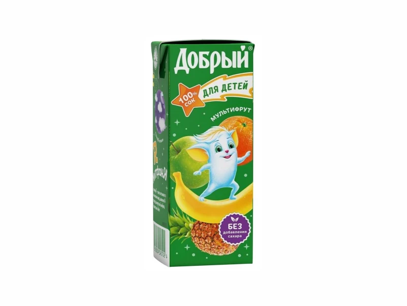 Сок детский в коробке мультифрут