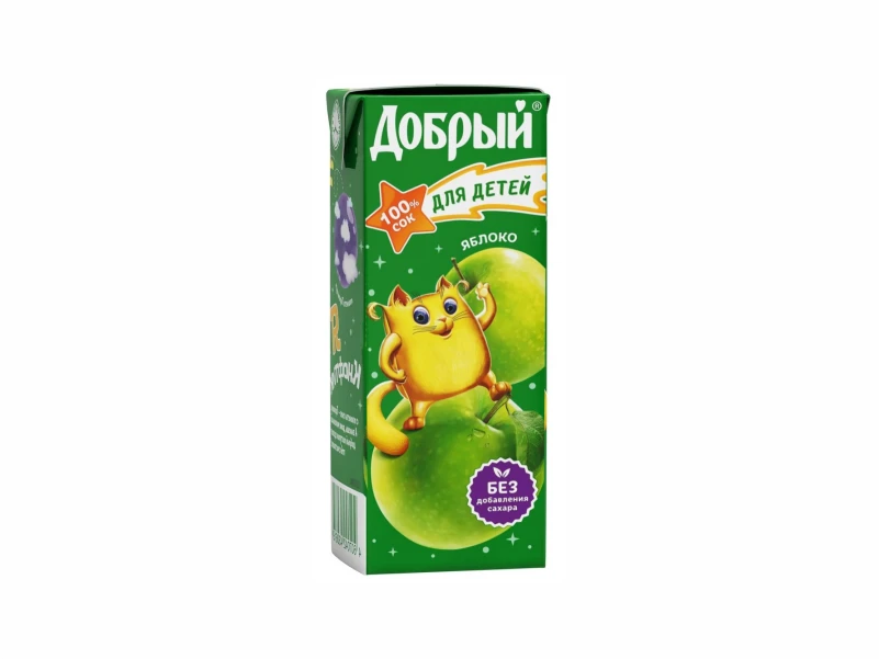 Сок детский в коробке яблоко