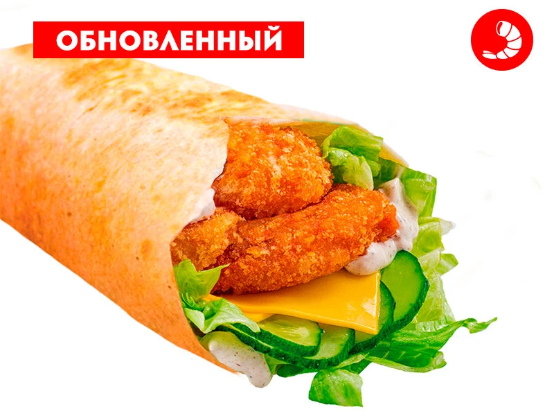 Ролл с креветкой