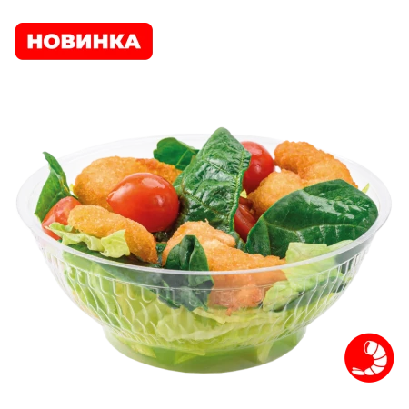 Салат азиатский с креветкой