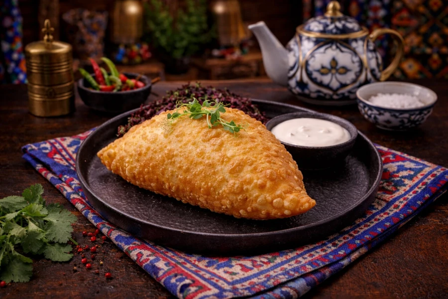 Чебуреки с телятиной