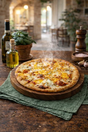 Пицца 4-е сыра