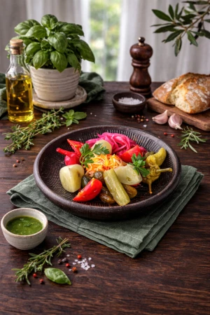 Ассорти домашних солений