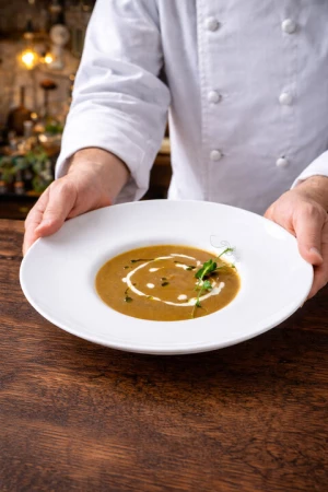 Суп-крем из чечевицы