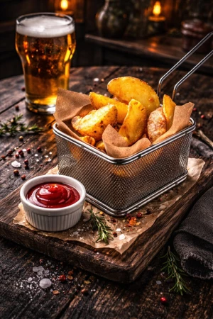 Картофель по-деревенски