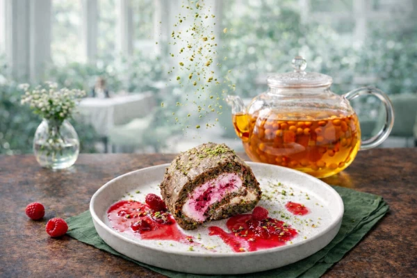 Фисташковый рулет