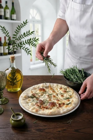 Фокачча с пармезаном