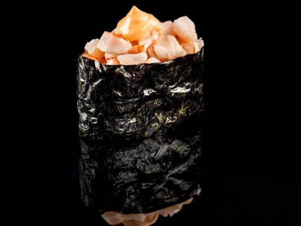 "Гункан с угрем спайси 2 шт