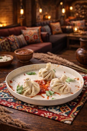 Хинкали с говядиной 3 шт