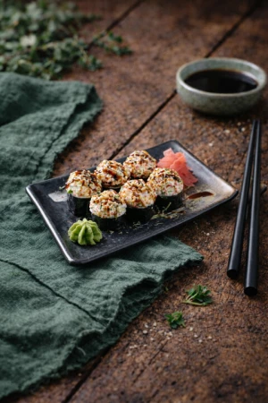 Хрустящие роллы