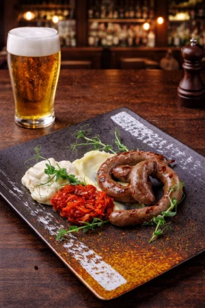 Колбаски говяжьи с  паприкой