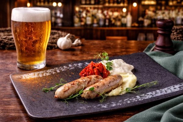 Колбаски куриные сливочные с сыром