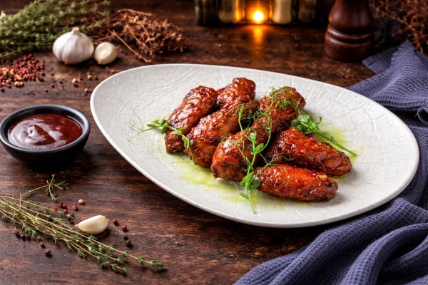 Куриные крылья в тайском соусе