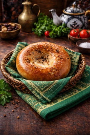 Лепешка из тандыра