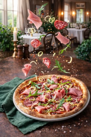 Пицца Мясной пир 