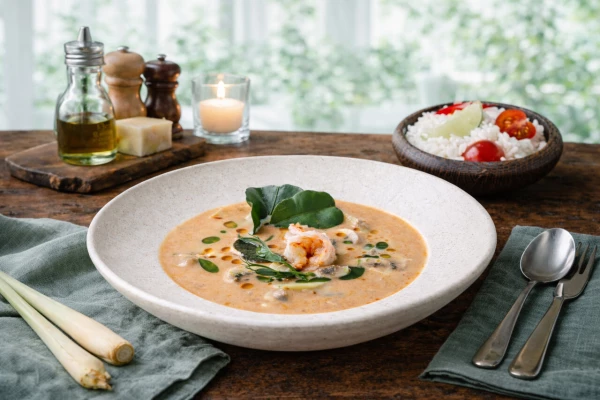 Суп Том Ям с креветками