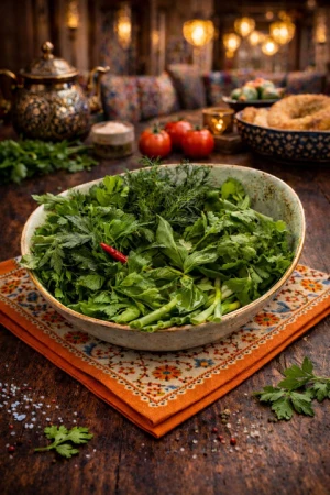 Свежая зелень