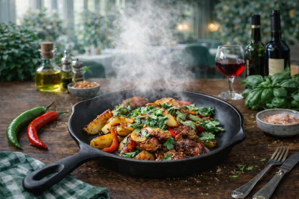 Жареха с телятиной