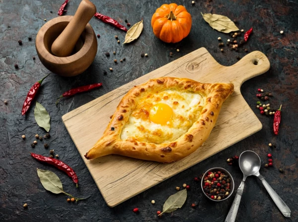 Хачапури по-аджарски