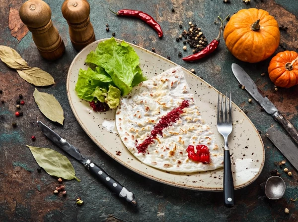 Кутабы с говядиной