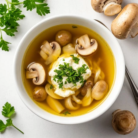 Суп куриный чикен чиз