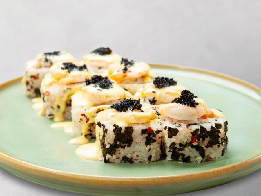 Опаленная креветка