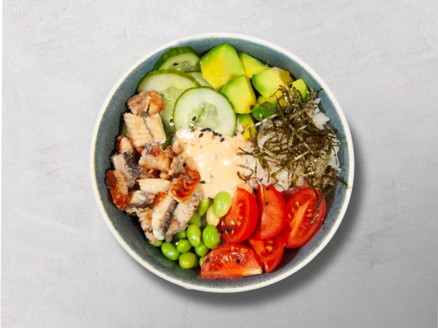 Поке с угрем