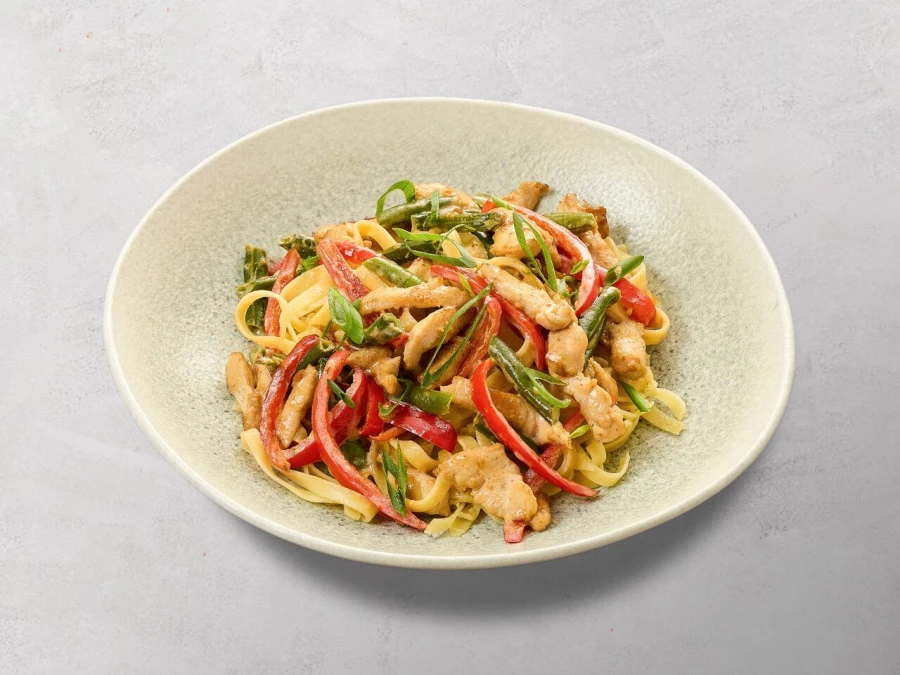 Wok с цыпленком