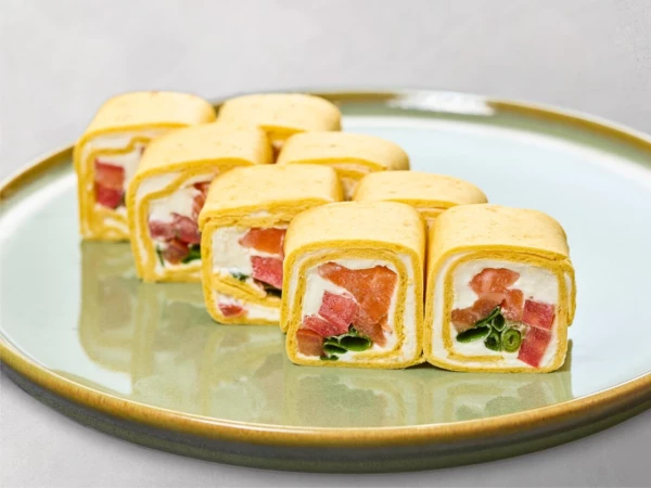 Тортилья с лососем