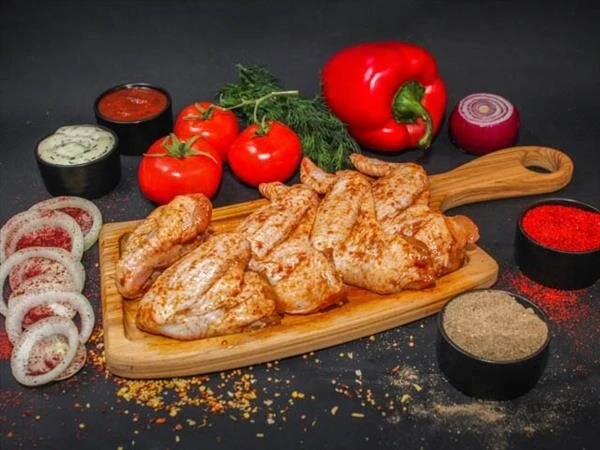 Куриные крылья, кг (маринованные для жарки)