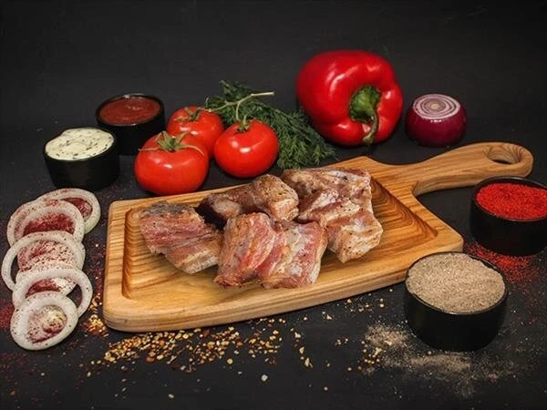 Свиные рёбра, кг (замаринованные для жарки)