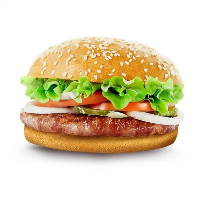 Бургер с курицей 