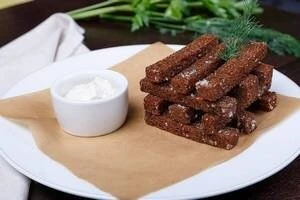 Гренки чесночные