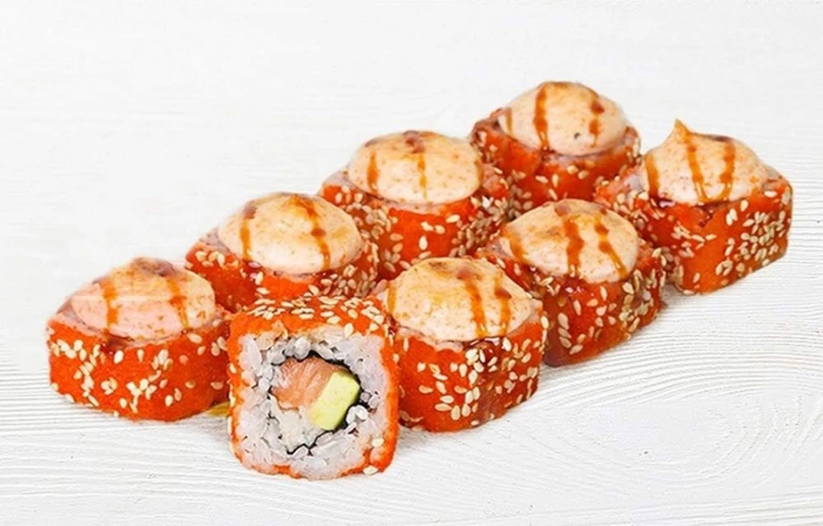 Канадский с сырным соусом