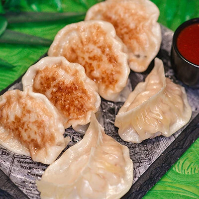 Гёдза с креветками