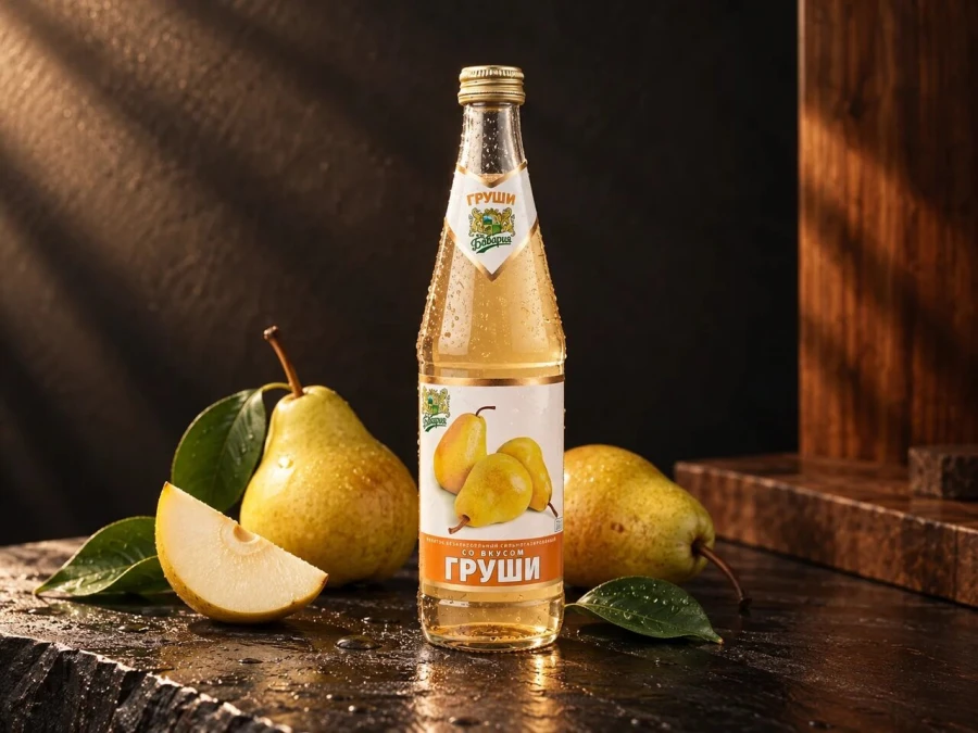 Сладкий напиток Бавария груша 0.5