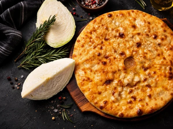 Осетинский пирог с капустой