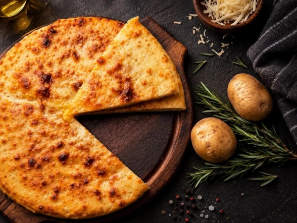 Осетинский пирог с картофелем (без сыра)